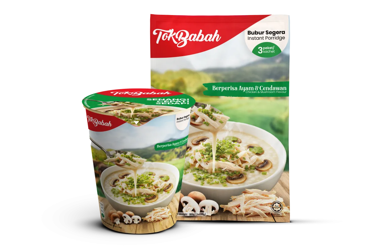 Tok Babah Instant Oat Porridge
