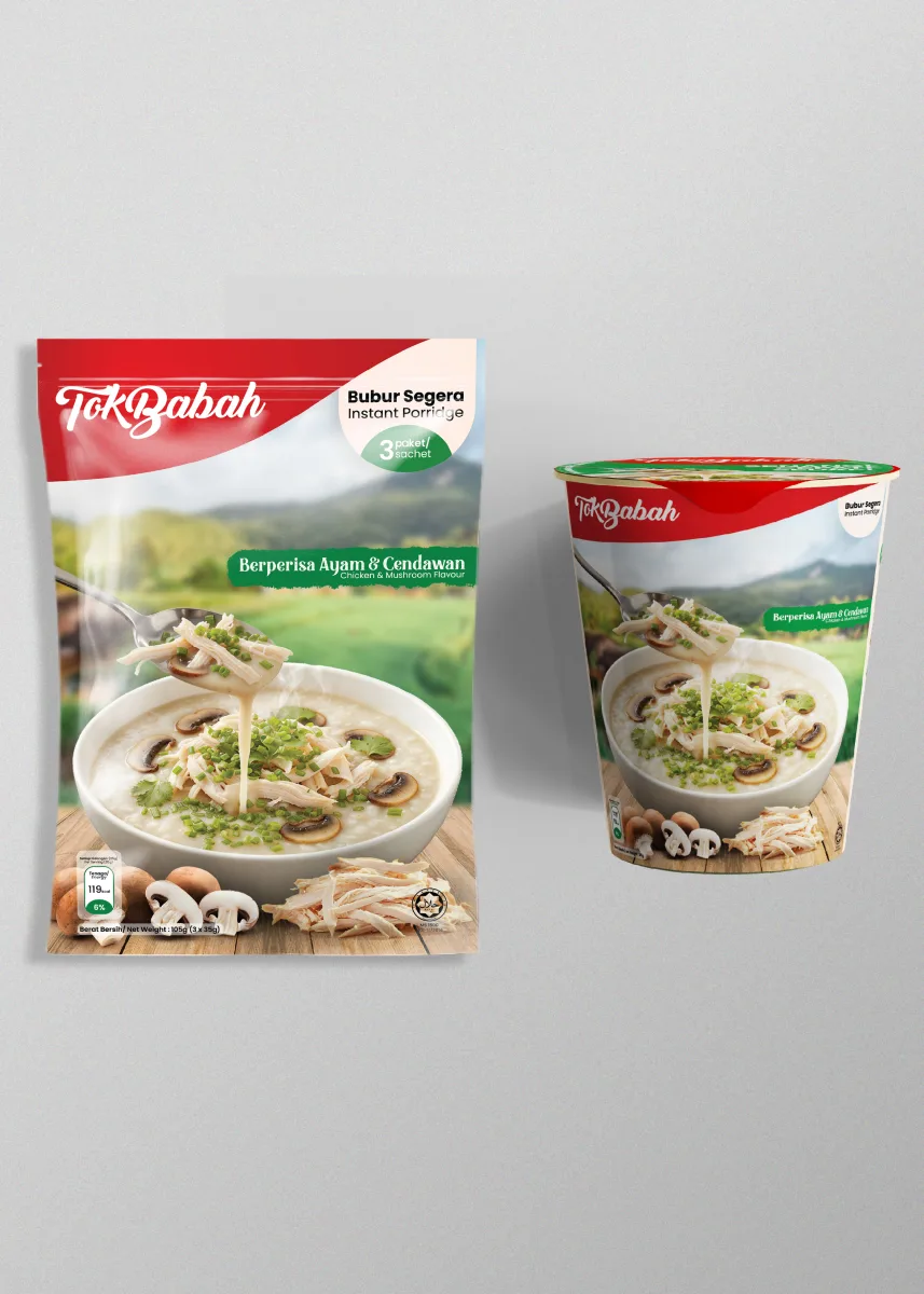Tok Babah Instant Oat Porridge